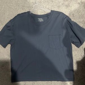 dark blue t-shirt